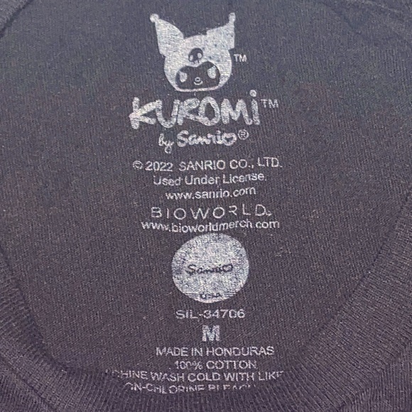 SANRIO KUROMI graphic cropped Tee - Picture 2 of 3